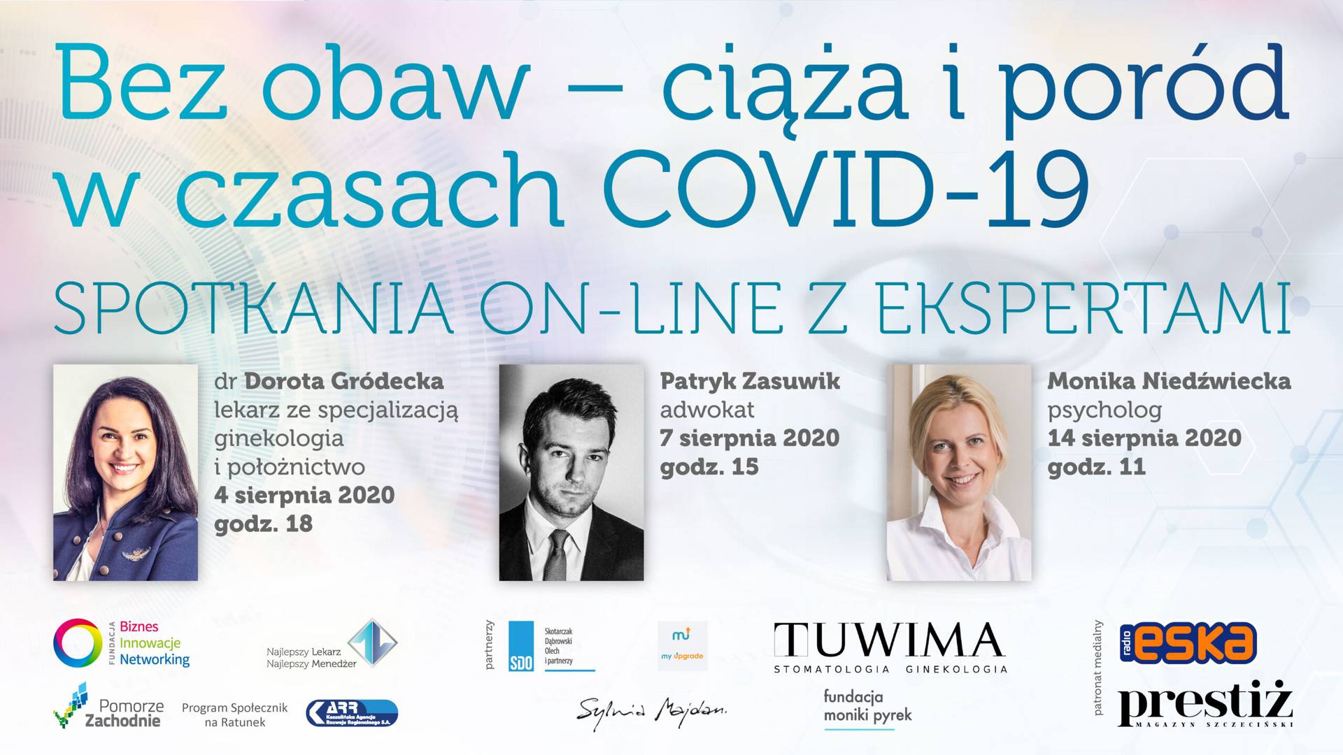 Udział w&nbsp;projekcie „Bez obaw – ciąża i&nbsp;poród w&nbsp;czasach COVID-19”